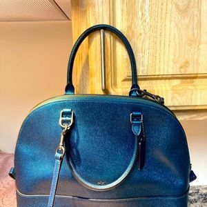 Coach Sierra metallic dark teal EUC